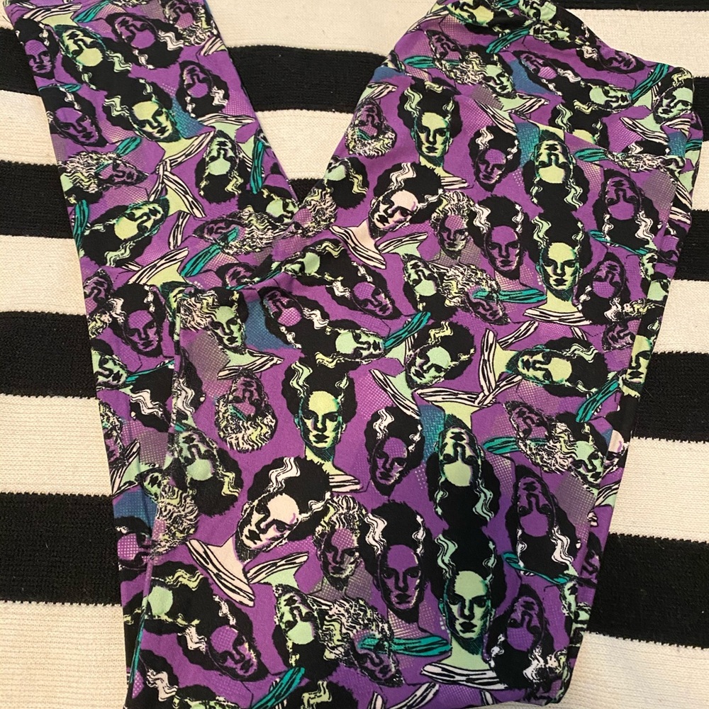 Bride of Frankenstein LuLaRoe Leggings T&C